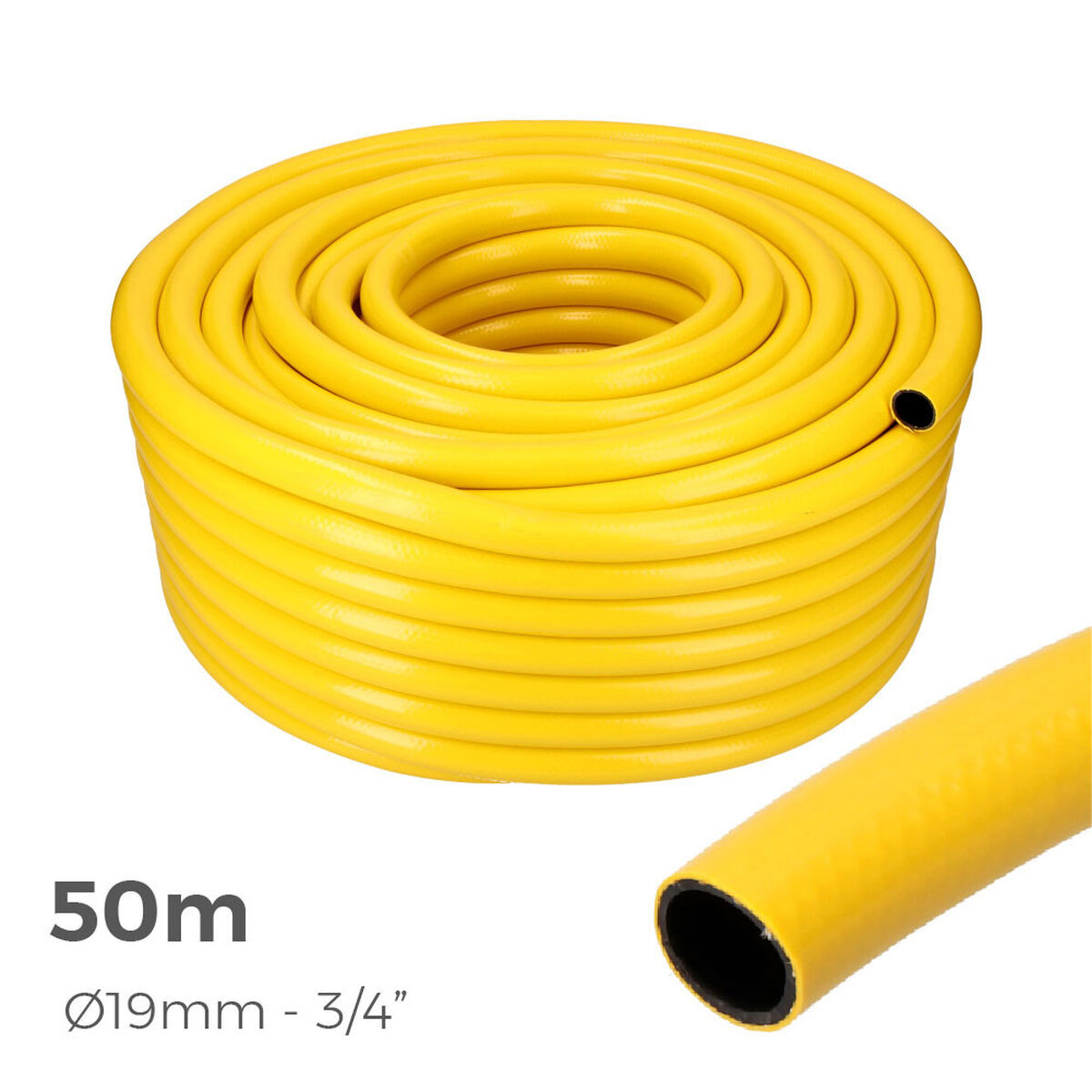 Slang EDM 74131 PVC polypropen 25 bar 50 m Ø 19 mm (50 m)